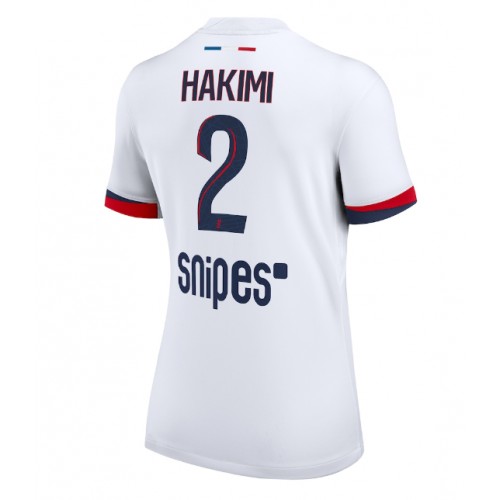 Paris Saint-Germain Achraf Hakimi #2 Replica Away Shirt Ladies 2025-26 Short Sleeve Paris Saint-Germain Achraf Hakimi #2 Replica Away Shirt Ladies 2025-26 Short Sleeve